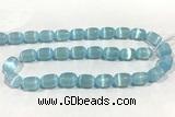 CALC44 15 inches 8*12mm drum calcite gemstone beads