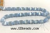 CALC46 15 inches 8*12mm drum calcite gemstone beads