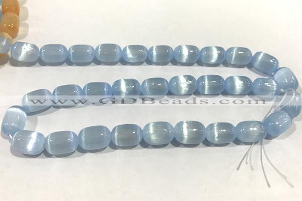 CALC46 15 inches 8*12mm drum calcite gemstone beads