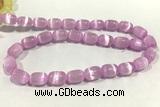 CALC47 15 inches 8*12mm drum calcite gemstone beads