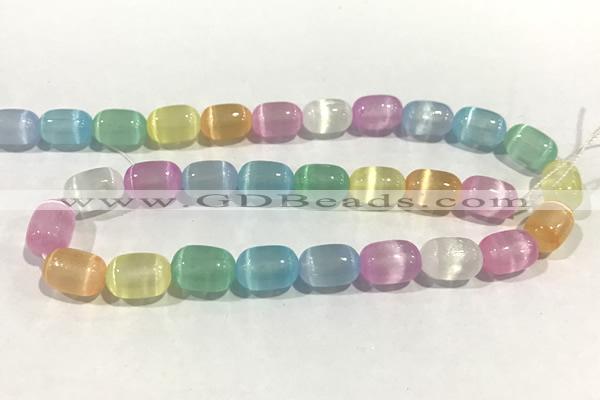 CALC50 15 inches 8*12mm drum calcite gemstone beads