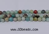 CAM05 round mixed color 12mm natural amazonite beads Wholesale