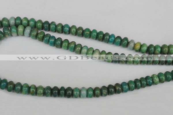 CAM1011 15.5 inches 5*8mm rondelle natural Russian amazonite beads