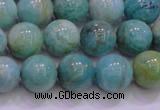 CAM1254 15.5 inches 12mm round natural Russian amazonite beads