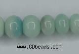 CAM126 15.5 inches multi-size rondelle amazonite gemstone beads