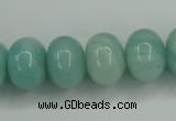 CAM127 15.5 inches 12*16mm rondelle amazonite gemstone beads