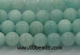 CAM1501 15.5 inches 6mm round natural peru amazonite beads