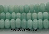 CAM1531 15.5 inches 4*6mm rondelle natural peru amazonite beads