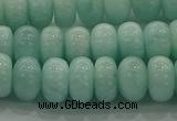 CAM1533 15.5 inches 6*10mm rondelle natural peru amazonite beads