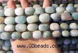 CAM1675 15.5 inches 8*10mm - 15*20mm nuggets amazonite beads