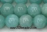 CAM1692 15.5 inches 8mm round natural amazonite gemstone beads