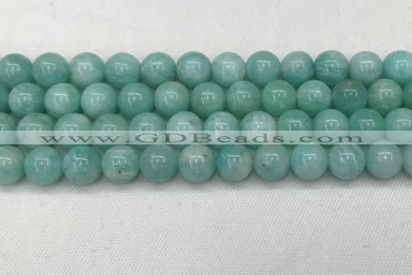 CAM1693 15.5 inches 10mm round natural amazonite gemstone beads