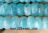 CAM1710 15.5 inches 4*7mm rondelle natural amazonite beads