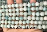 CAM1722 15.5 inches 8mm round amazonite beads wholesale