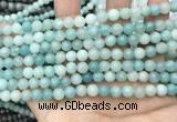 CAM1731 15.5 inches 6mm round amazonite gemstone beads