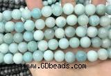 CAM1733 15.5 inches 10mm round amazonite gemstone beads