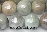 CAM1752 15 inches 10mm faceted round AB-color amazonite beads