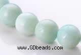 CAM19 15.5 inches 12mm natural amazonite round beads Wholesale