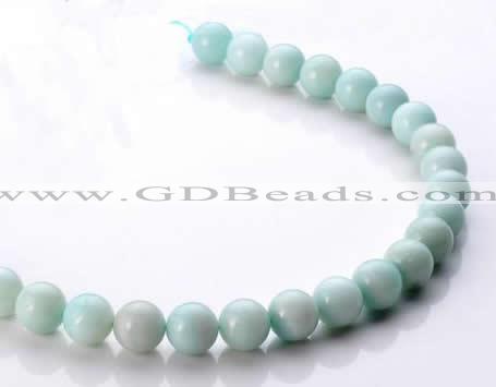 CAM19 15.5 inches 12mm natural amazonite round beads Wholesale