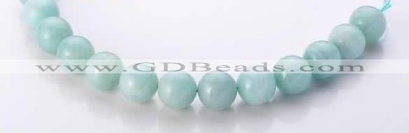 CAM21 15.5 inches natural amazonite 16mm round beads Wholesale