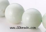 CAM23 15.5 inches natural amazonite round 20mm beads Wholesale