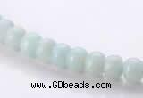 CAM32 rondelle 5*6mm natural amazonite gemstone beads Wholesale