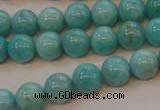 CAM353 15.5 inches 10mm round natural peru amazonite beads wholesale