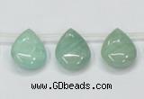 CAM416 15.5 inches 13*18mm flat teardrop natural russian amazonite beads