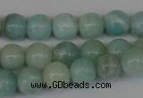 CAM616 15.5 inches 6mm round Chinese amazonite gemstone beads