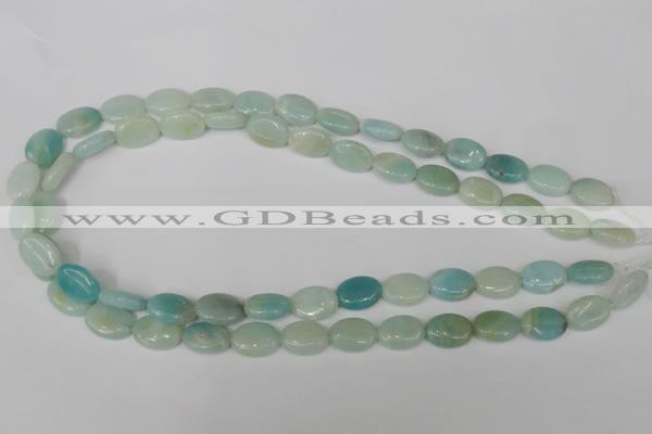 CAM623 15.5 inches 10*14mm oval Chinese amazonite gemstone beads