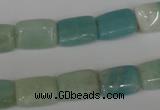 CAM629 15.5 inches 10*14mm rectangle Chinese amazonite gemstone beads