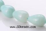 CAM68 teardrop natural amazonite 10*14mm beads Wholesale