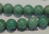 CAM805 15.5 inches 12mm round Brazilian amazonite beads wholesale