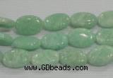 CAM858 15.5 inches 10*14mm oval natural Russian amazonite beads