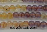 CAN101 15.5 inches 4mm round ametrine beads wholesale