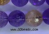 CAN227 15.5 inches 11mm faceted round ametrine beads wholesale