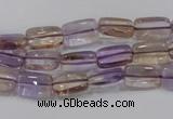 CAN37 15.5 inches 8*12mm rectangle natural ametrine gemstone beads