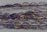 CAN46 15.5 inches 8*10mm oval natural ametrine gemstone beads