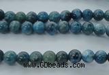 CAP301 15.5 inches 6mm round natural apatite gemstone beads