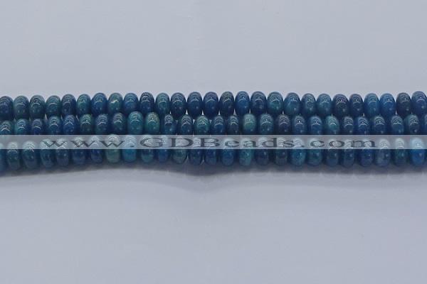 CAP370 15.5 inches 5*8mm rondelle apatite gemstone beads