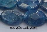 CAP393 15.5 inches 15*20mm faceted oval apatite gemstone beads