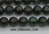 CAP511 15.5 inches 6mm round green apatite gemstone beads