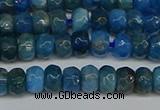 CAP528 15.5 inches 3*5mm faceted rondelle apatite gemstone beads