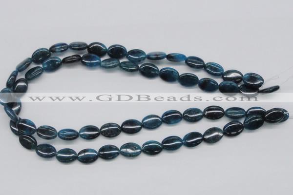 CAP63 15.5 inches 10*14mm oval dyed apatite gemstone beads wholesale