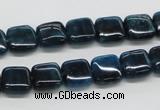 CAP71 15.5 inches 10*10mm square dyed apatite gemstone beads wholesale