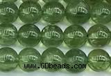 CAP736 15 inches 6.5mm -7mm round green apatite beads