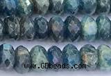 CAP745 15 inches 4*6mm faceted rondelle apatite beads