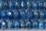 CAP747 15 inches 4*6mm faceted rondelle apatite beads