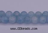 CAQ122 15.5 inches 6mm round AAA grade natural aquamarine beads