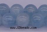 CAQ127 15.5 inches 16mm round AAA grade natural aquamarine beads